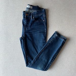 Madewell Denim 9” High Riser Skinny Jeans